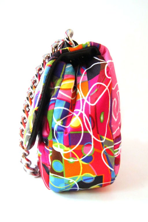 multi color chanel bag