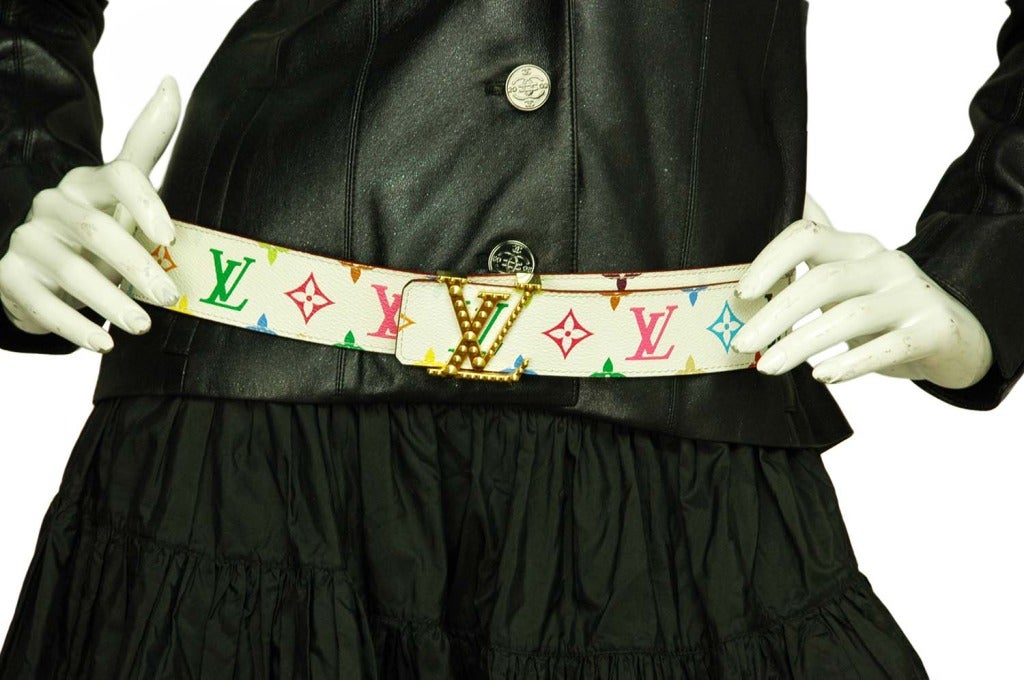 Louis Vuitton Monogram Multicolor Belt - Belts - Chicago, Illinois