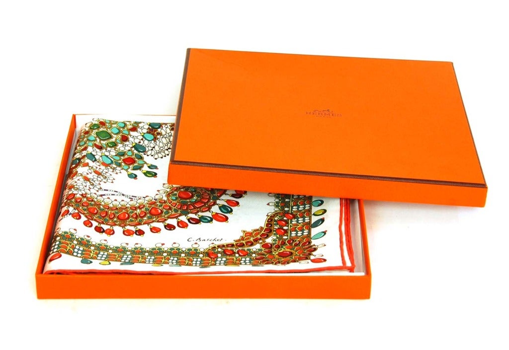 hermes maharaja scarf