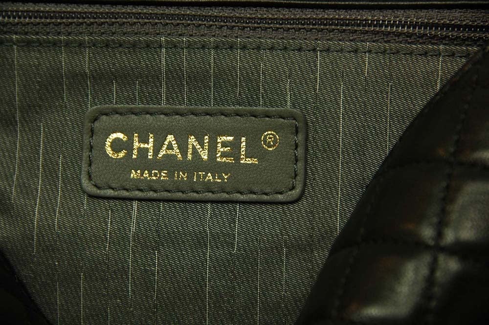 Chanel Black Quilted Leather Westminster Classic Flap Bag W Pearl 3