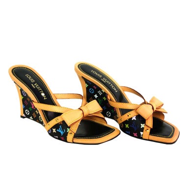 Louis vuitton sale multicolor sandals