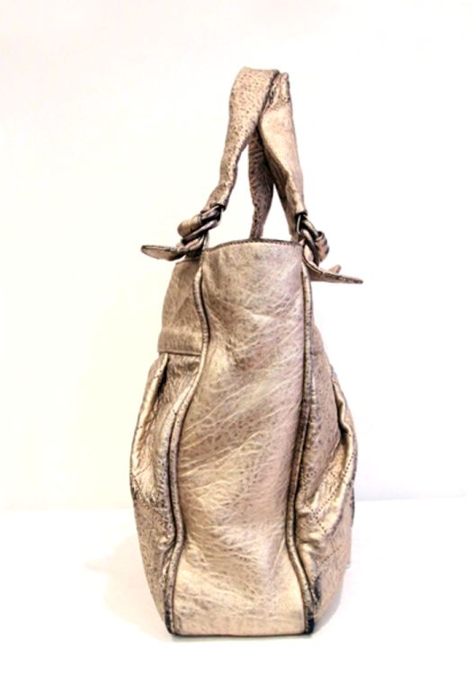 Chanel Le Marais Light Gold Large Leather Tote Bag 1