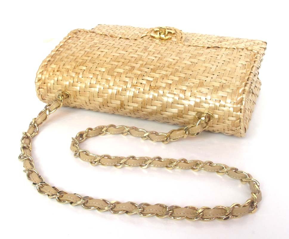 raffia chanel bag