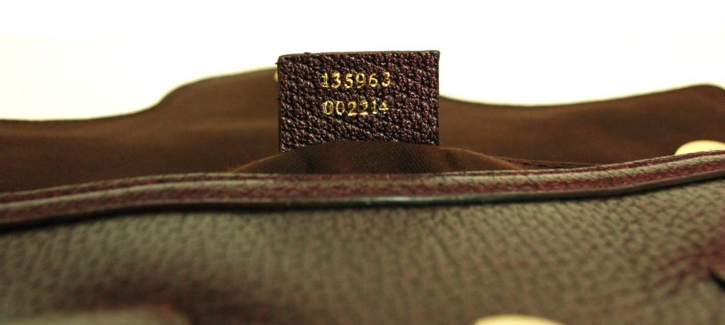 GUCCI by Tom Ford Purple Ltd.Edition Metallic Leather Bag 6