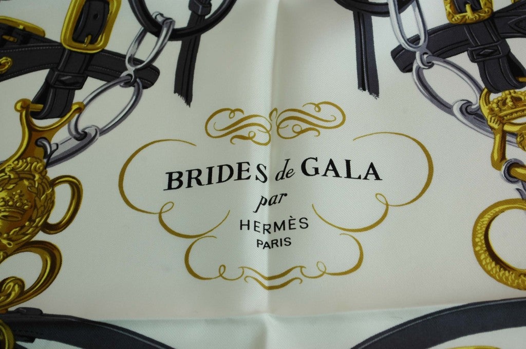 Hermes Ivory & Navy 
