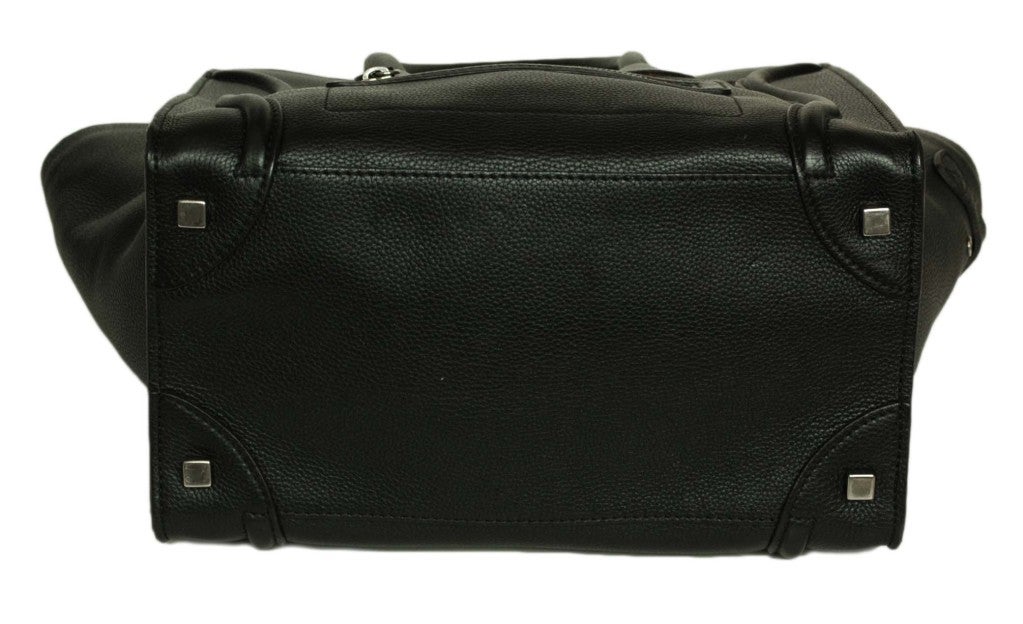 CELINE Black Leather Luggage Bag 1