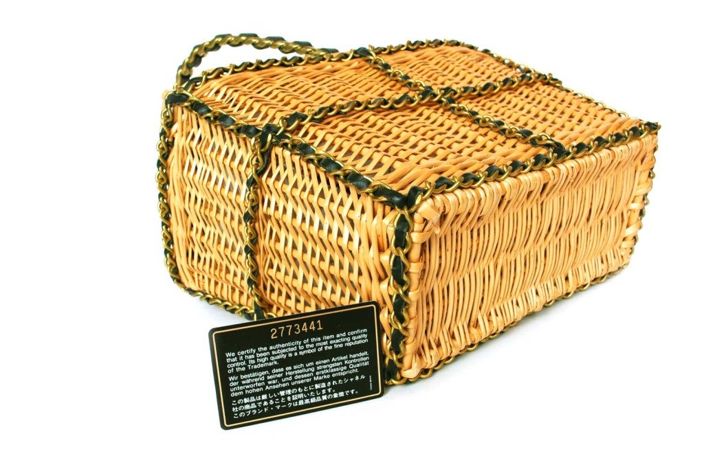 chanel picnic basket