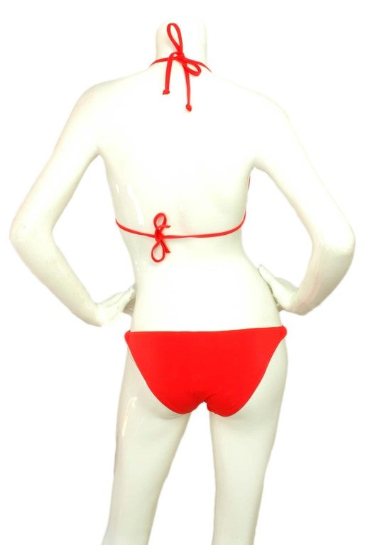 Women's HERMES Cappucine 2pc Bikini NEW rt. $500