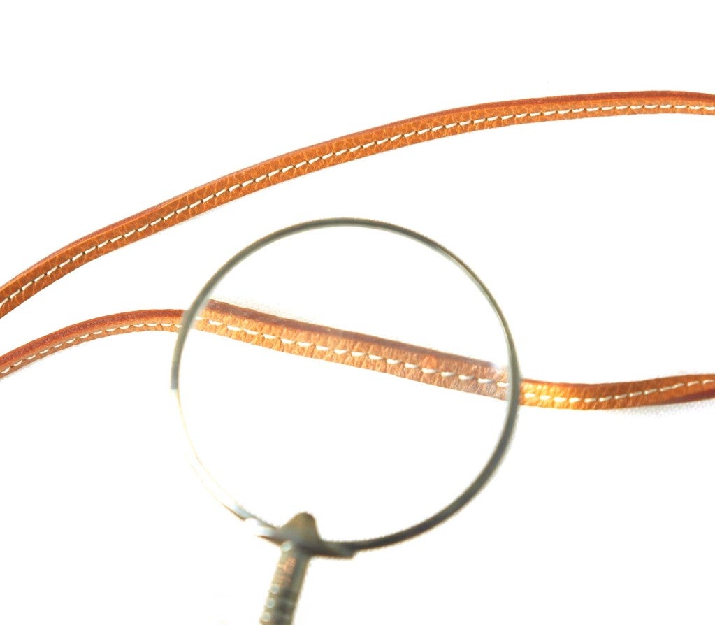 hermes magnifying glass necklace