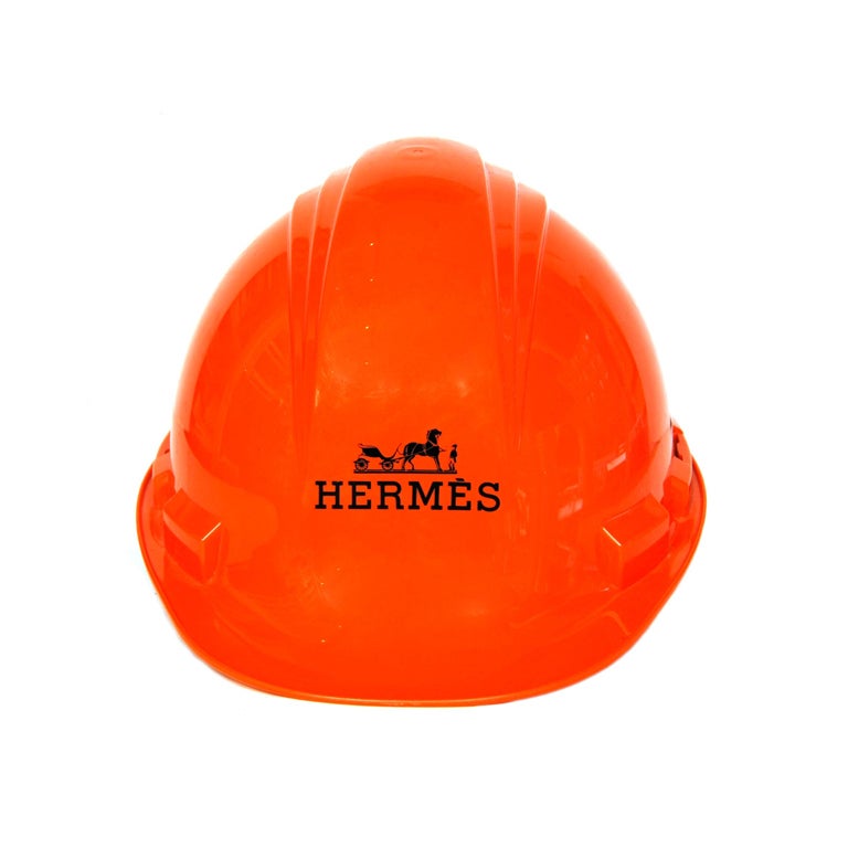 HERMES Orange LTD Edition Hard Hat