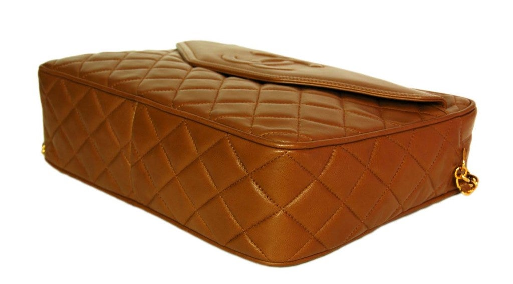 caramel chanel bag