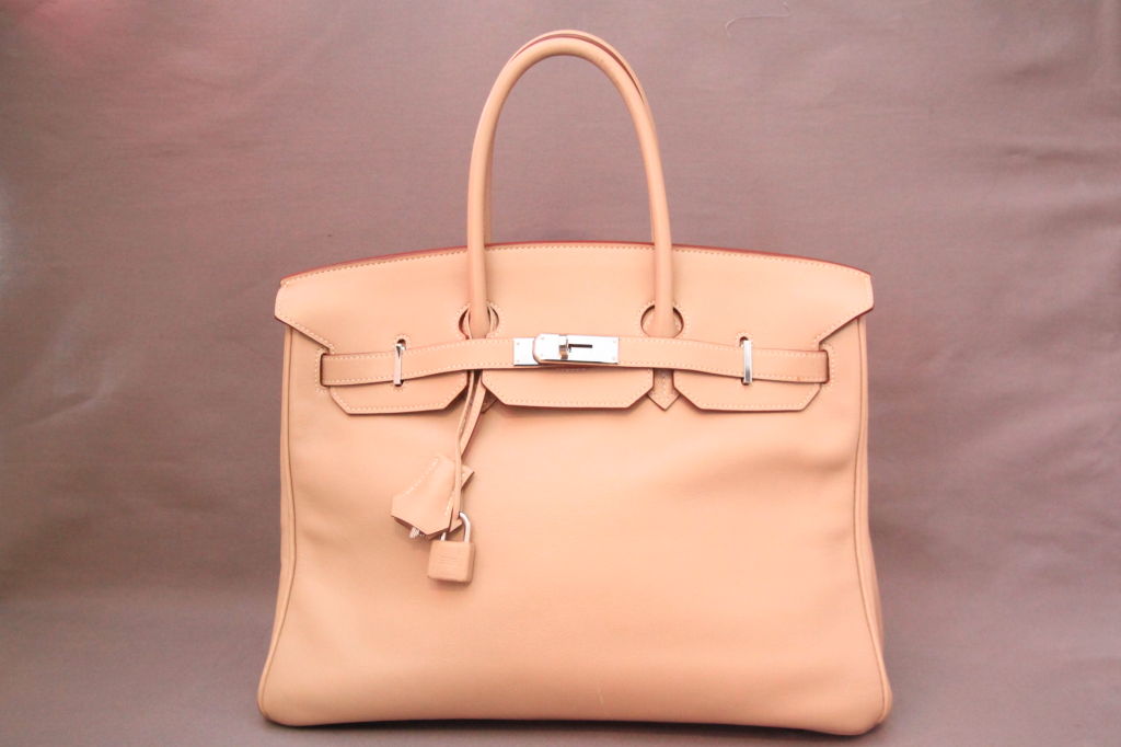 HERMES BEIGE 30CM BIRKIN BAG