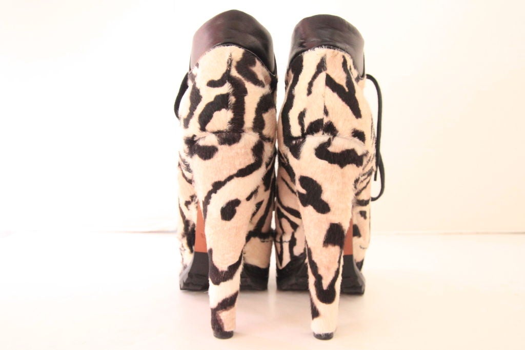leopard hiking boots