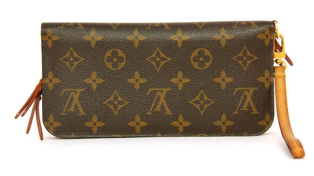 LOUIS VUITTON Monogram Insolite Geldbörse mit Armband rt. $825 1