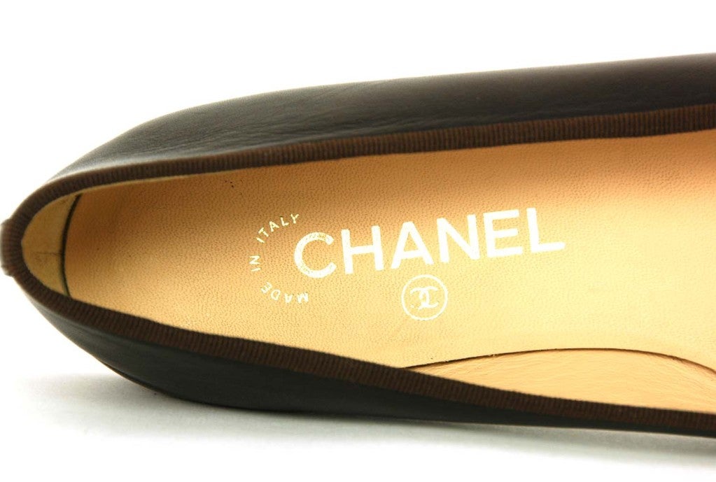 chanel flat shoes