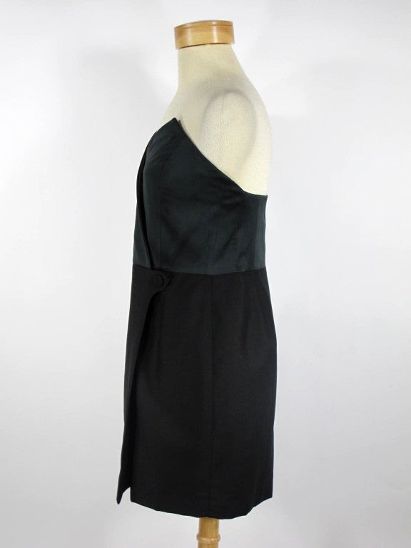Women's Yves Saint Laurent Strapless Dress