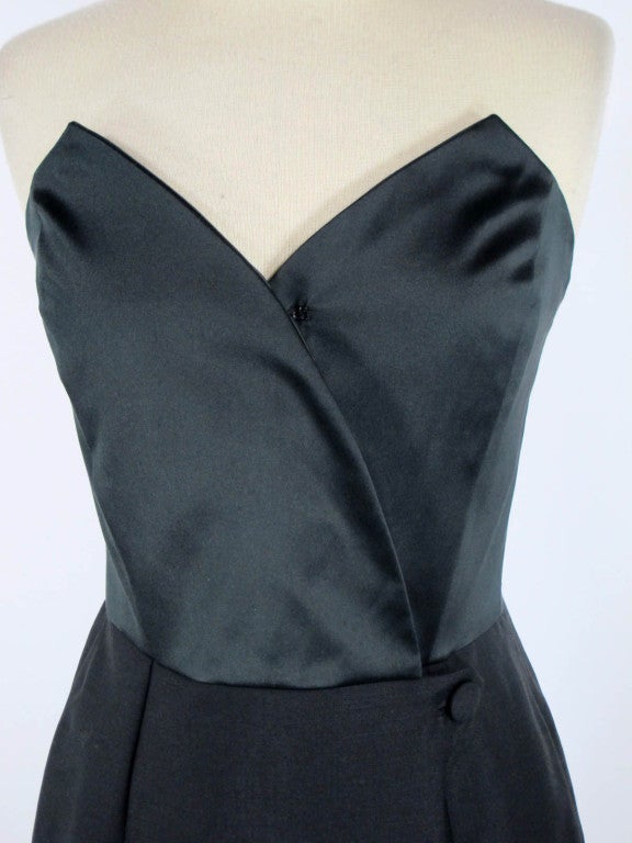 Yves Saint Laurent Strapless Dress 2