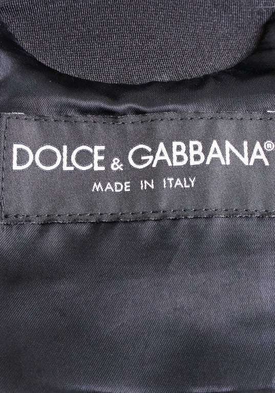 Authentic New Runway Dolce & Gabbana Khaki Crocodile Jacket,IT52/L- 4 IN  WORLD