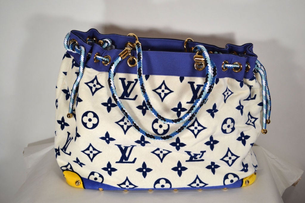 Louis Vuitton Special Collection Beach Terry Cloth Bag at 1stDibs  louis  vuitton terry cloth beach bag, louis vuitton terry cloth bag