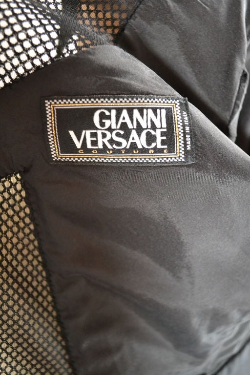 Gianni Versace Black Cropped Jacket 2