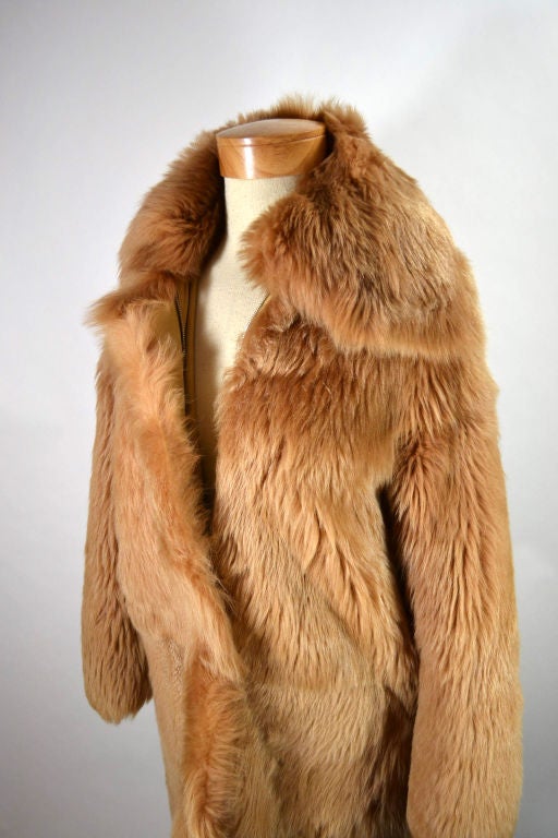helmut lang shearling coat