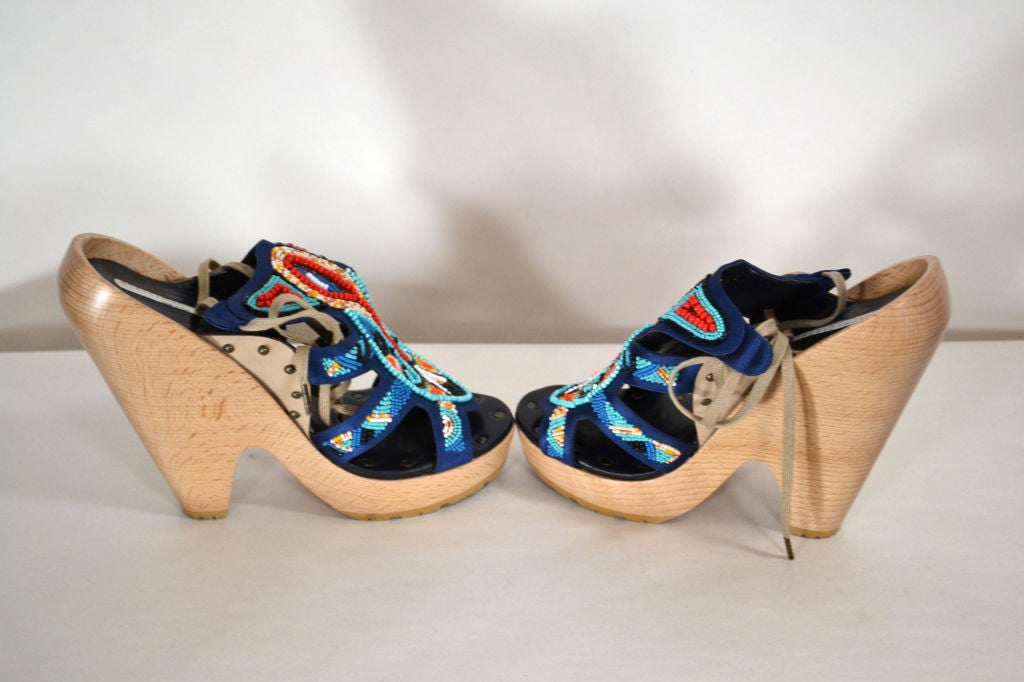 stella mccartney wooden sandals
