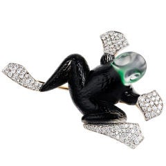 VHERNIER Rana Piccolo Brooch