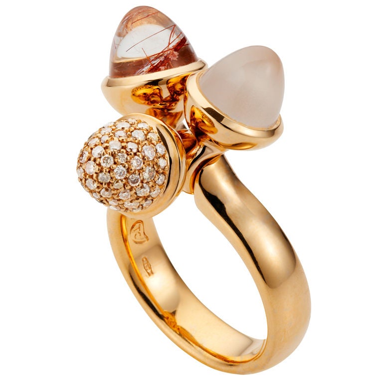 TAMARA COMOLLI Mikado Flamenco Ring For Sale at 1stDibs | tamara the ring, tamara  comolli sale, ring tamara