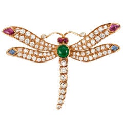 BULGARI  Dragonfly Brooch