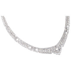 Art Deco Diamond Necklace
