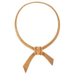 Diamond and Gold Necklace