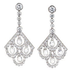 Briolette Diamond Earrings