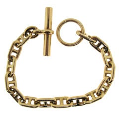HERMES Gold Bracelet