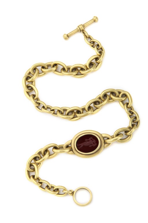Barry Kieselstein Cord Gold Necklace