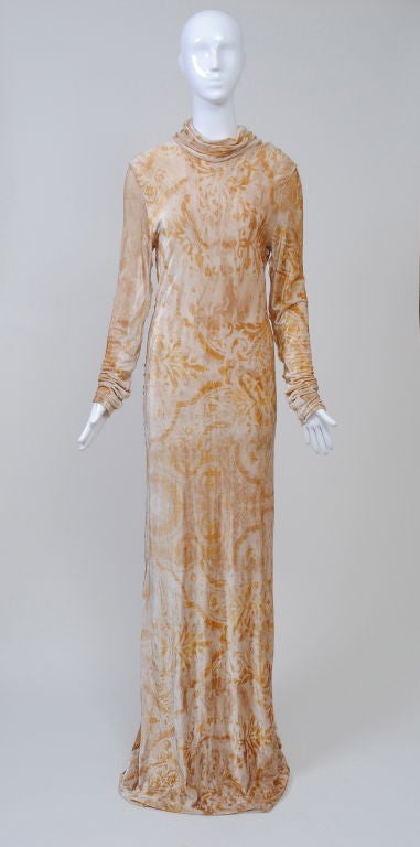 Women's ROBERTO CAVALLI LONG WHITE SWEATER COAT W/LAMB