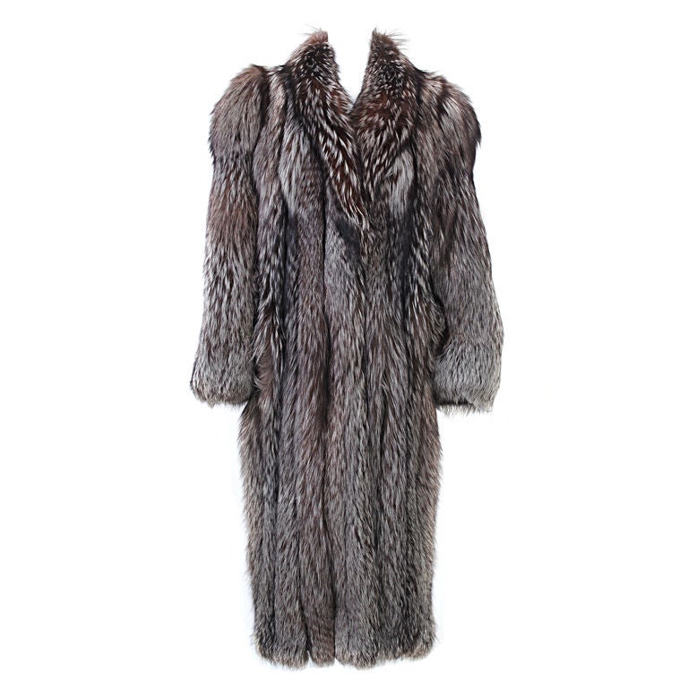 Silver Fox Coat