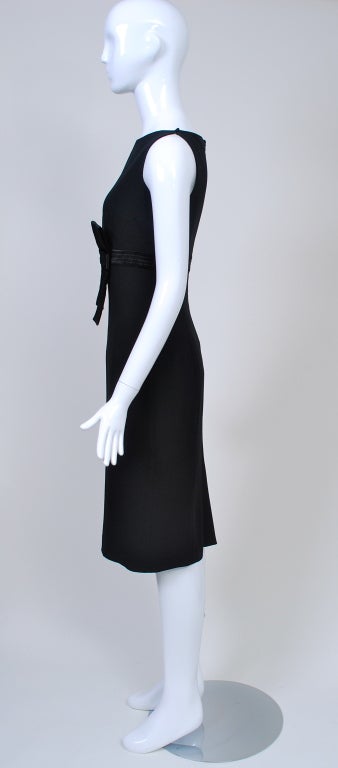 Gianfranco Ferré LBD de crepé negro Negro en venta