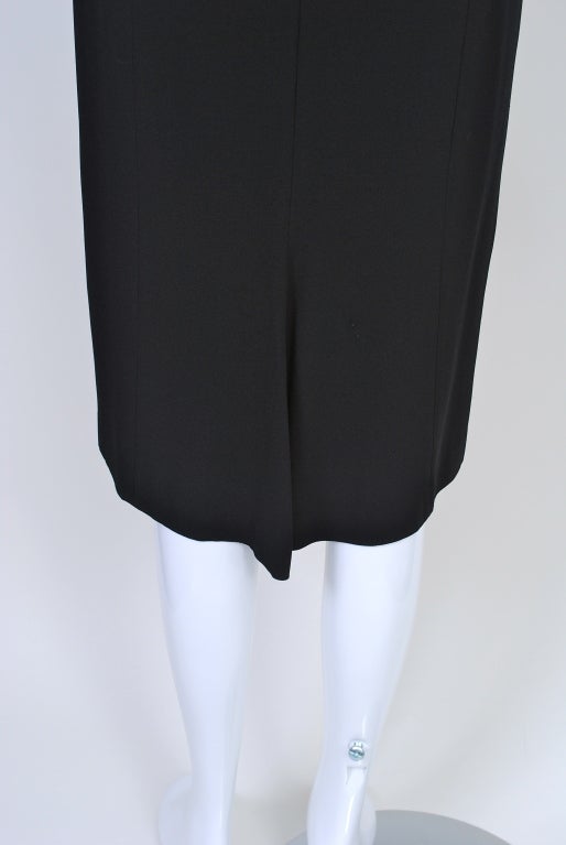 Gianfranco Ferré Black Crepe LBD For Sale 4