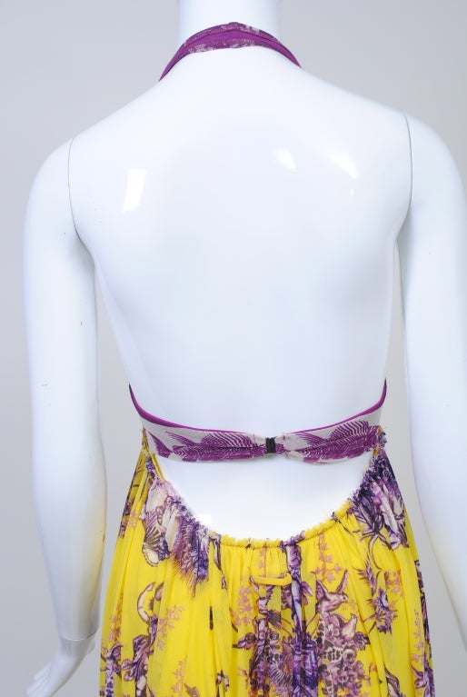 Jean Paul Gaultier Toile Print Dress and Cardigan 3