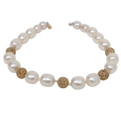 MIRIAM HASKELL PEARL NECKLACE