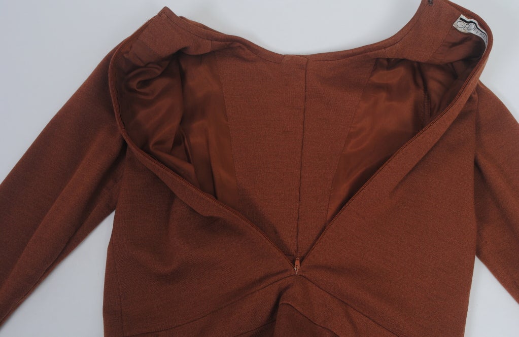 Geoffrey Beene Knit Dress, c.1970 For Sale 4