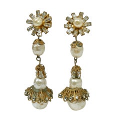 MIriam Haskell Drop Earrings