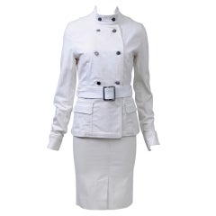YSL WHITE SAFARI - Costume