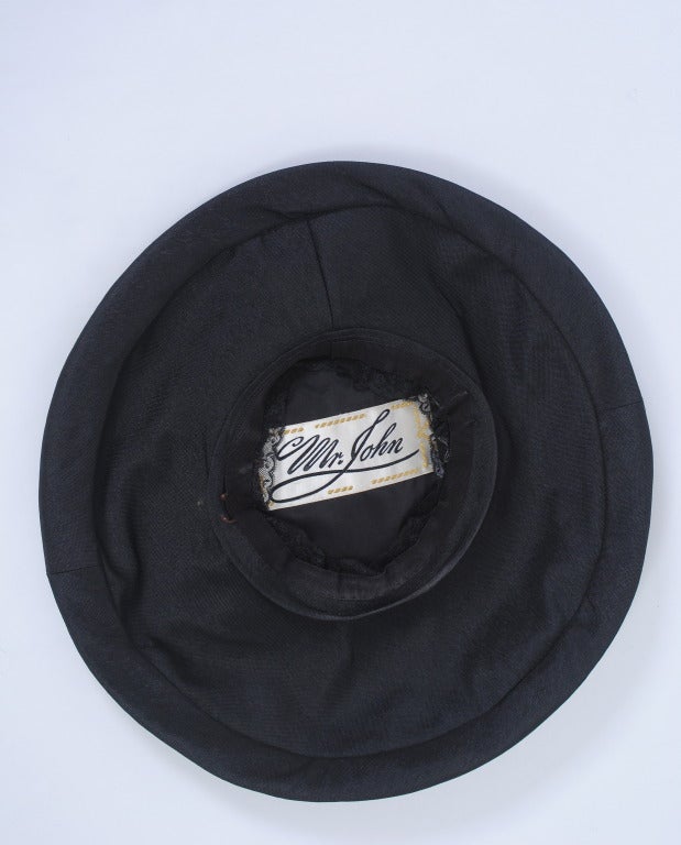 Mr. John Black Picture Hat For Sale 1