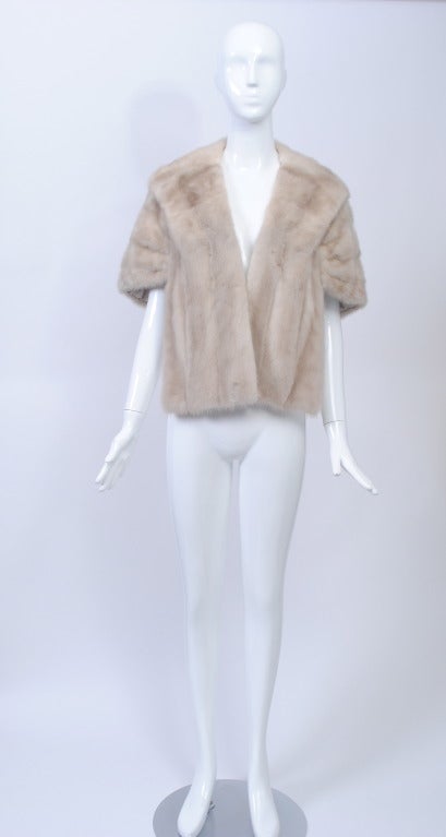 Pale Beige Mink Stole