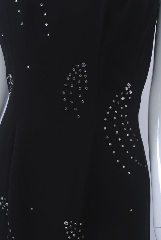 Lilli - Fourreau en diamant noir avec strass et étoiles en forme d'étoile en vente 1