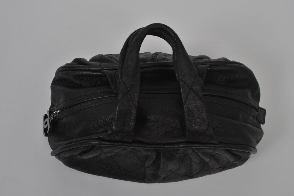 Women's Chanel Bowling Style Handbag