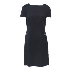 Versace Black Dress with Illusion Detail 10