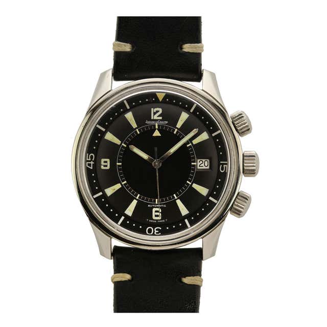 Jaeger-LeCoultre Stainless Steel Polaris Alarm Diver's Watch at 1stDibs