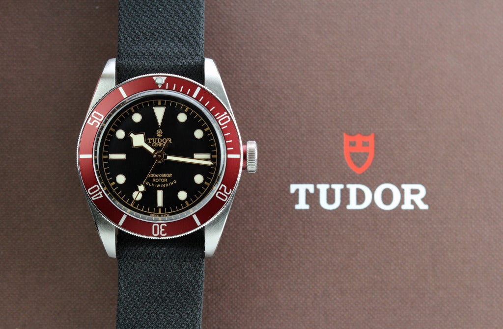Tudor Steel Heritage Black Bay Submariner Automatic Wistwatch
